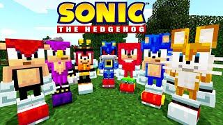 Minecraft Bedrock - Sonic And Friends - NEW DLC SKINS! [1]