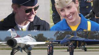 Meet the Thunderbirds and Blue Angels Team. See LT. Amanda Lee, Maj. Lauren Schlichting & more!