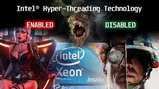 Hyper-Threading ON vs OFF in games (Xeon E5-2678 v3)