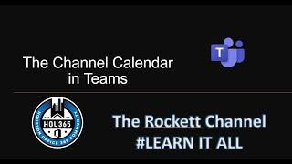 Microsoft Teams Channel Calendar