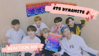 [Engsub] BTS REACTION TO BTS (방탄소년단) ‘Dynamite’ Official MV