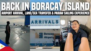 FIRST DAY in BORACAY + PARAW SAILING Experience ️| Ivan de Guzman