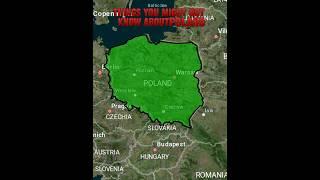 Thing u might not know about poland #shorts #viral #mapping #information EDITED BY THE ROMAN MAPPER