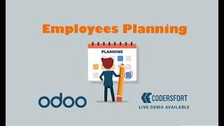 How to manage employees in odoo | Odoo Planning Module -  Best odoo app for employee planning