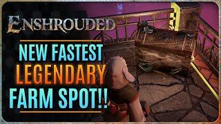 NEW FASTEST LEGENDARY FARM LOCATION IN FROZEN FRONTIER UPDATE!!!! 【Enshrouded】