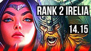 IRELIA vs OLAF (TOP) | Rank 2 Irelia, 10/1/7, Godlike, Rank 21 | NA Challenger | 14.15