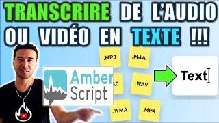 HOW TO TRANSCRIBE AN AUDIO OR VIDEO FILE TO TEXT? (AMBERSCRIPT)