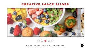 Creative Image Sliders in PowerPoint - Type 2 - Slide Master Tutorial