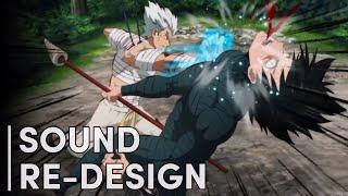 One Punch Man - Garou VS Stinger & Glasses | Sound Re-Design