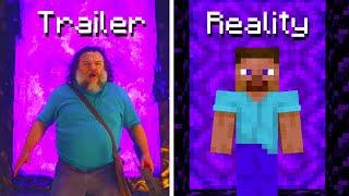 A Minecraft Movie : Trailer vs Reality