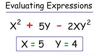 How To Evaluate Algebraic Expressions