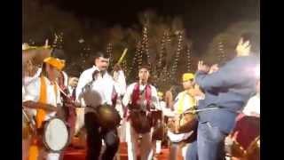 Ganesh Gund-patil and Nilesh Kamble with gajar & kaleshwarnath dhol-tasha pathak