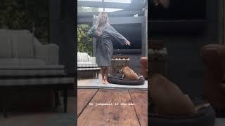 Florence Pugh's Instagram stories of the day! (Birthday Dance For Zach Braff)