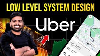 Uber Low Level System Design with Code, Flow chart, UML Diagram explained | Detailed Explanation 