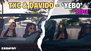 TXC & Davido - YEBO (Official Video Cartoon) ft. Tony Duardo & LeeMckrazy & DJ Biza | Amapiano beat