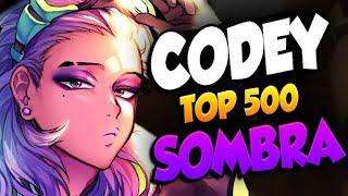 CODEY BEST SOMBRA IN THE WORLD?! [ OVERWATCH SEASON 19 TOP 500 ]