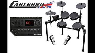 Carlsbro Announce New Full Size Mid-Price E-Drum Kit