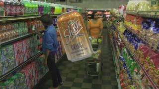 Funny -- Hit in the Head with Soda Can! New Shasta Pop Commercial