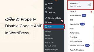 How to Uninstall AMP plugin without 404 error in wordpress | AMP for WP plugin