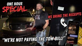 "We're Not Paying The Tow Bill!" | 1 Hour Of Apartment Illegal Parks & We Bring The Receipts!