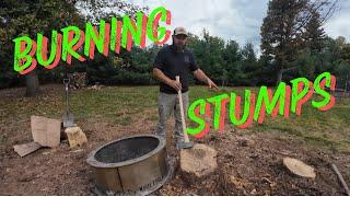 Stump Removal With The Wolfe Ridge Fire Ring