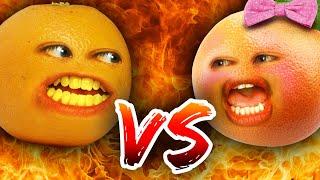 Annoying Orange - Bro vs Sis Challenge!