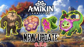 NEW AMIKIN & MATERIAL | AMIKIN SURVIVAL UPDATE VERSION 0.5.0