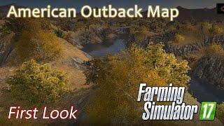 American Outback Map - First look - Farming Simulator 17