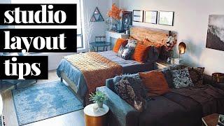 Studio Apartment Layout Ideas - How to Make Your Studio Cohesive