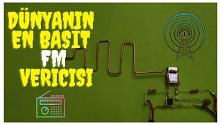 FM Verici Devresi Nasıl Yapılır? | Dünyanın En Basit FM Verici Devresi