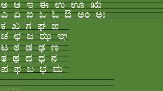 ಕನ್ನಡ ವರ್ಣಮಾಲೆಗಳು | Kannada Alphabets : ಪ್ರಿಸಂ ಇನ್ಫೋಟೆಕ್