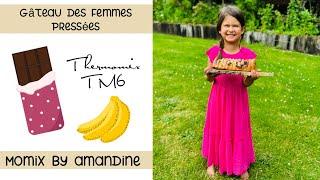 Live Thermomix /Gâteau des femmes pressées banane chocolat ! Avec Victoria 5 ans.