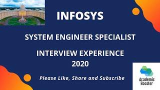 Infosys System Engineer Specialist (SES) Interview Experience 2020 #infosys #interviewexperience