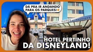 SPRINGHILL SUITES ANAHEIM: HOTEL PERTINHO DA DISNEYLAND CALIFÓRNIA!