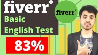 Fiverr English Test | Basic Englsih Test Fiverr [2020]