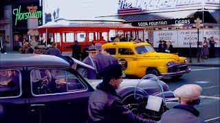 San Francisco in the 1950s  | 4K and Remastered