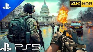 US EMBASSY TERRORIST ATTACK | Immersive Realistic ULTRA GRAPHICS GAMEPLAY 4K 60FPS Call Of Duty MW