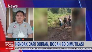 Paman Ungkap Kejadian Bocah Dimutilasi saat Cari Durian di Ladang #iNewsSore 04/03