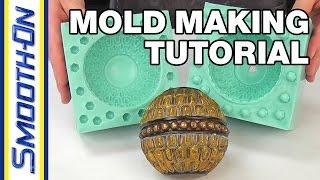 How To Make a 2 Piece Silicone Rubber Mold | Mold Making Tutorial