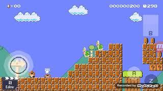 Super mario maker World engine: Stage 1 lost castle