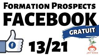 Formation Prospect Facebook -  Jarvee Ajout d'Amis ciblés 13/21