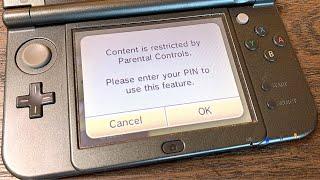 Reset Nintendo 3DS Parental Controls Pin | Official | Easy and Free