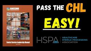 How to Pass the CHL Exam! EASY!! | Certified Healthcare Leadership #sterileprocessing #leadership