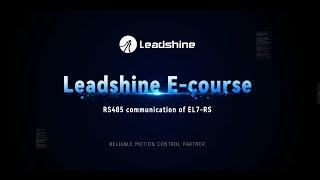 Seven | RS485 Configuration and Modbus Communication of Leadshine EL7-RS400P Servo Drive