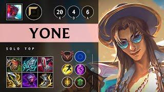 Yone Top vs Renekton: Triple Kill, Legendary - EUW Grandmaster Patch 14.23