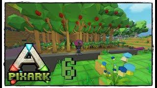 Let's Play PixARK - Ep. 6 - Tree and berry farm!