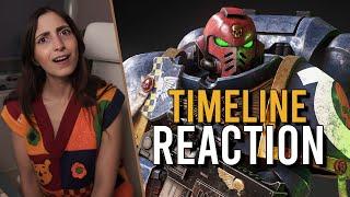 Newcomer REACTS to Warhammer 40k Timeline Videos