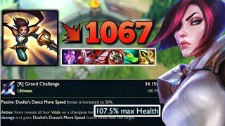 I played season 13 Fiora and accidentally broke her (107% True Damage wtf?)