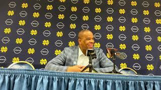 UNC Hubert Davis Post-Notre Dame Press Conference | Inside Carolina