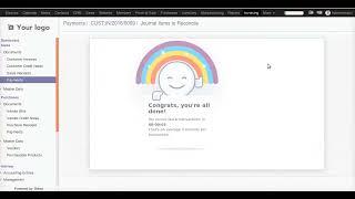 Odoo11 Payment Receipt